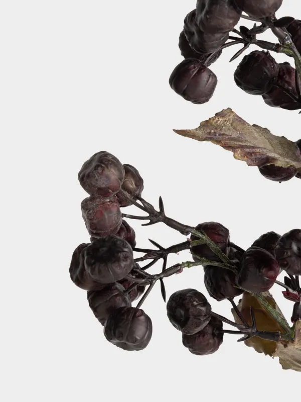 Ветка декоративная, 78 см, Бордовые ягоды, Bordo berry, image-2