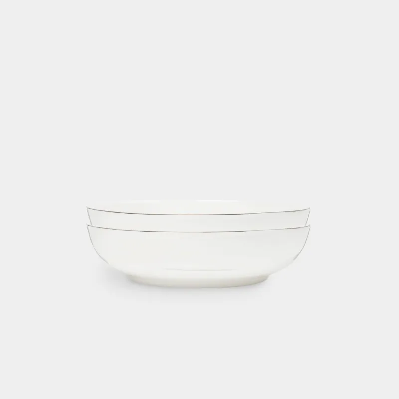 Тарелка суповая, 20х4 см, 800 мл, 2 шт, фарфор F, Antarctica