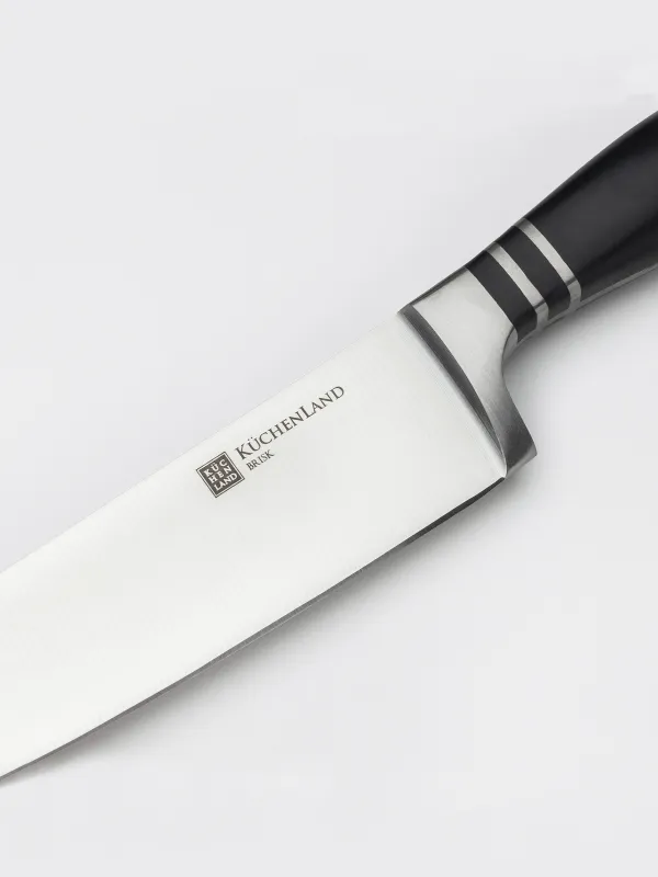 Набор ножей, 5 пр, в подставке, сталь/пластик/дерево, Acapella, image-4