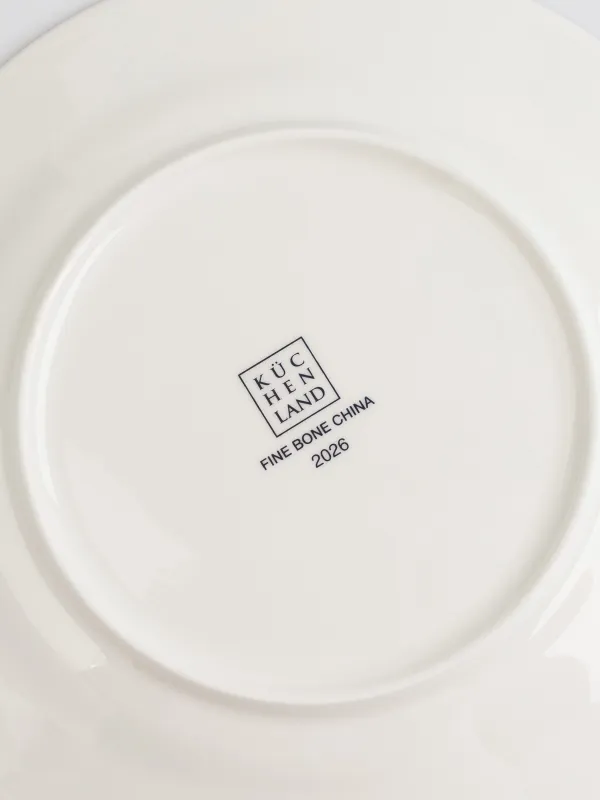 Тарелка закусочная, 19 см, 2 шт, фарфор F, белая, Лошадка с бантом, Christmas miracle classic, image-5