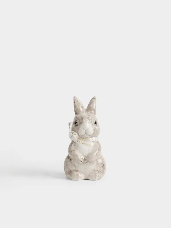 Емкость для соли или перца, 10 см, керамика D, коричневая, Кролик, Easter lace, image-3