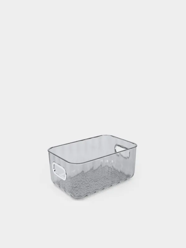 Ящик-органайзер, пластик, серый, Renaissance clear, image-5