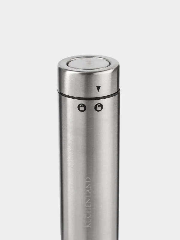 Мельница для специй, 19 см, электрическая, сталь, Classic, image-2