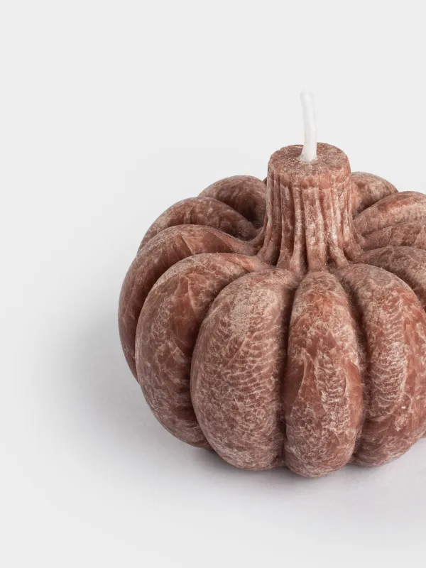 Свеча, 5/7 см, 2 шт, Тыква, Pumpkin shape, image-3