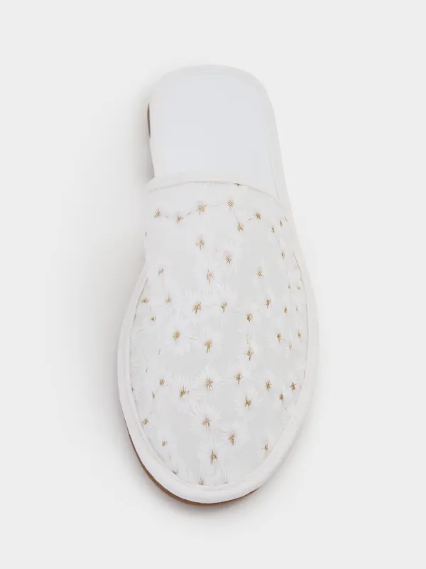 Тапочки женские, домашние, Camomile, image-2