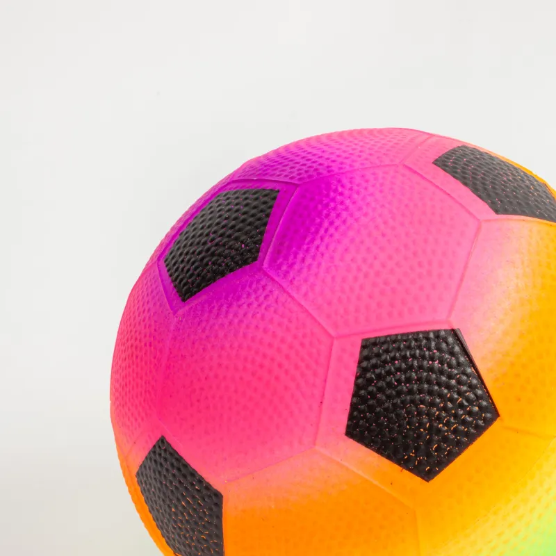 Мяч, 14 см, ПВХ, неоновый, Футбол, Game Neon, image-4