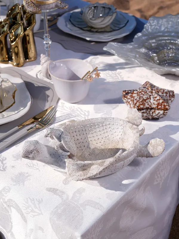 Блюдо декоративное, 31х24х13 см, Черепаха с детенышем, Grand turtle, image-6