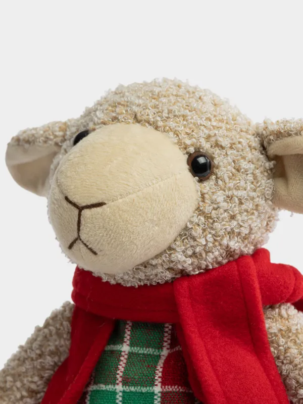 Изделие декоративное, 33 см, Овца в платье, Cute sheep, image-1