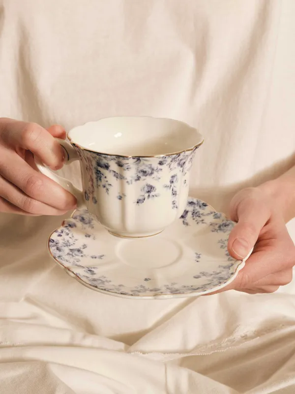 Пара чайная, 270 мл, Цветы гжель, Tradition Easter, image-6