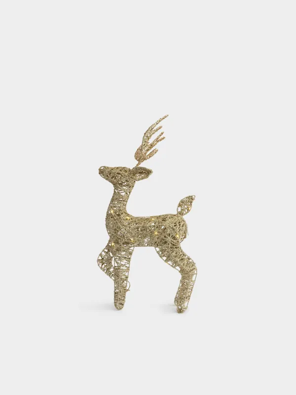 Изделие декоративное, 29х48 см, Олень, Deer sparks, image-0