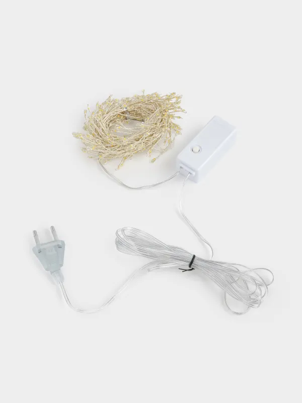 Гирлянда электрическая, 5 м, 300 ламп, 8 режимов, цветная, Капли, Christmas, image-2