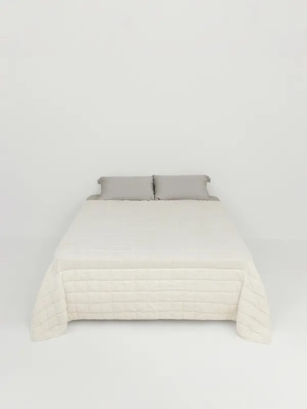 Покрывало, 220х240 см, шенилл/микрофибра, Stitch chenill, image-5