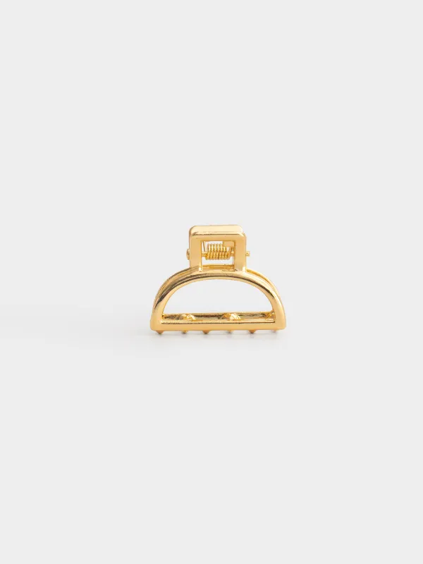 Заколка для волос, 3 см, металл, Fantastic gold, image-0