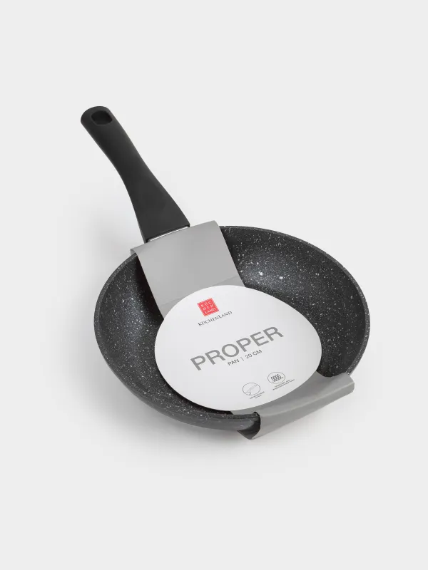 Сковорода, 20 см, с покрытием, алюминий, Proper, image-6