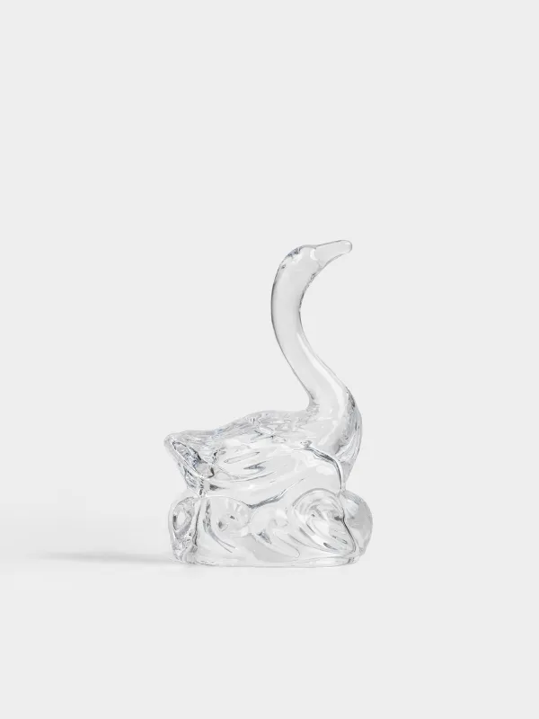 Статуэтка, 12 см, стекло, Лебедь, Swan, image-2
