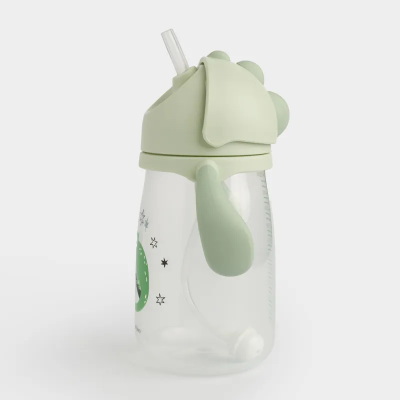 Бутылка-поильник, детская, 360 мл, пластик, зеленая, Хамелеон, Kiddy, image-2