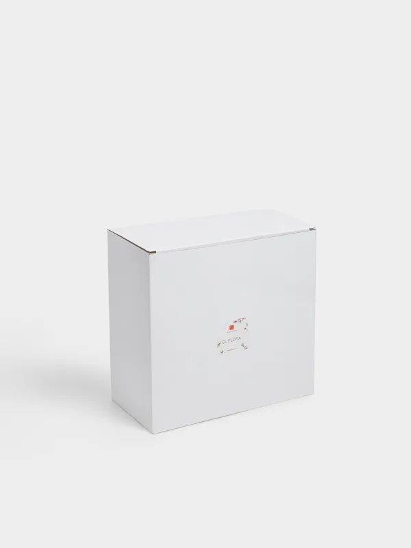 Ваза для фруктов, 25х12 см, на ножке, Нежные цветы, El flora, image-5