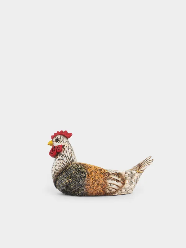 Конфетница, 25х14 см, Курица, Natural Easter, image-4