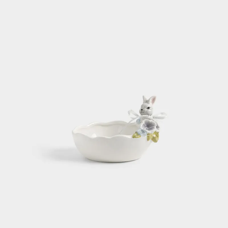 Пиала, 15х10 см, Кролик с цветами, Easter