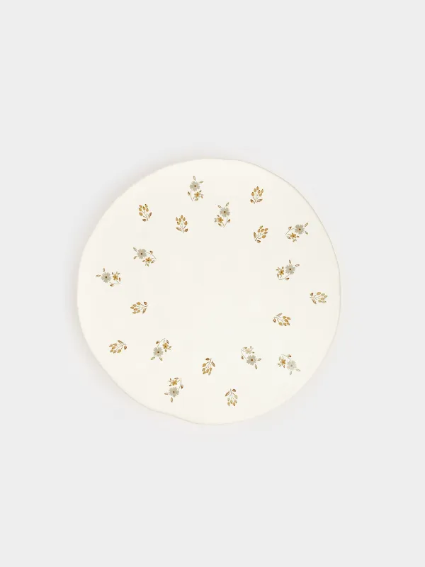 Блюдо на ножке, 24х7 см, Винтажные цветы, La flore, image-2