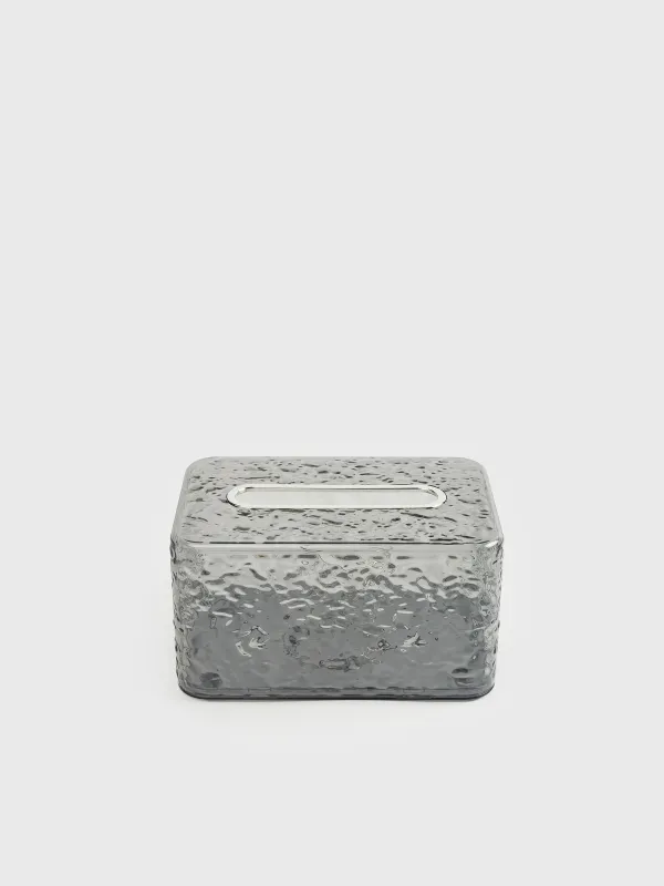 Бокс для бумажных салфеток, 19х12 см, с пружиной, Renaissance clear, image-0