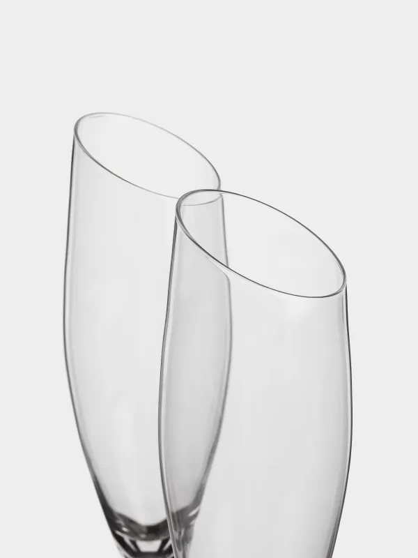 Бокал для шампанского, 180 мл, 2 шт, кристальное стекло, Charm L, image-5