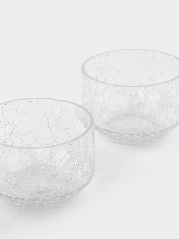 Подставка для закусок, 26х17 см, 2 пр, с ручкой, стекло/металл, Ветви, Fantastic gold, image-4