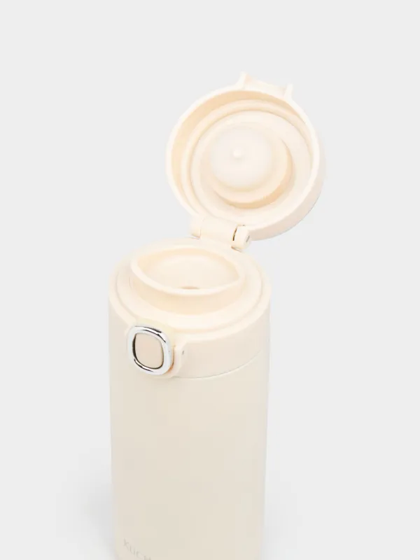 Термокружка, 300 мл, с термометром, сталь/пластик, бежевая, Celsius, image-4