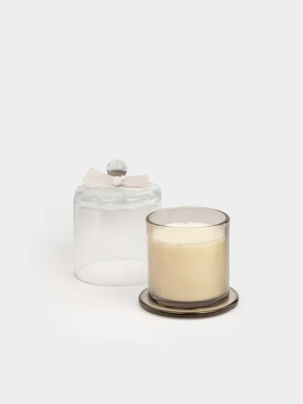 Свеча ароматическая, 11 см, в подсвечнике, Sandalwood meditation, Esthetic, image-1