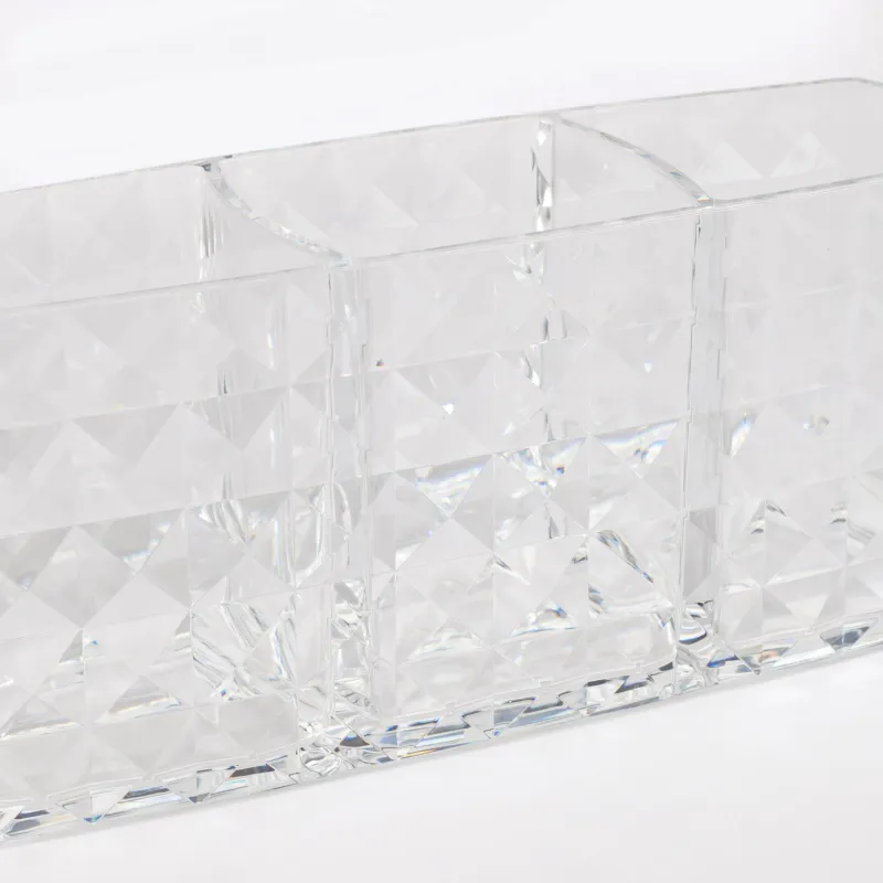 Органайзер для косметики, 19х8 см, 3 отд, пластик, Kandy, image-2