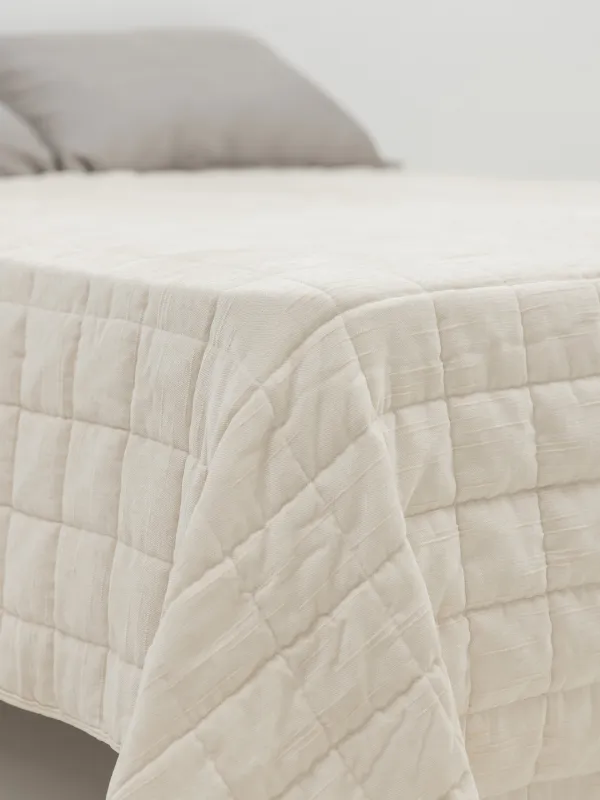 Покрывало, 220х240 см, шенилл/микрофибра, Stitch chenill, image-4