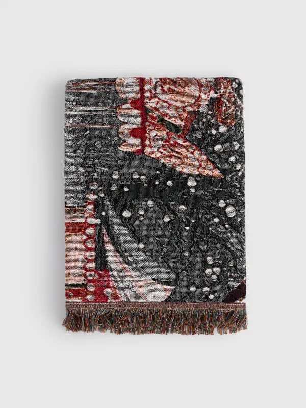 Плед, 130х170 см, гобелен, Ride christmas, image-0