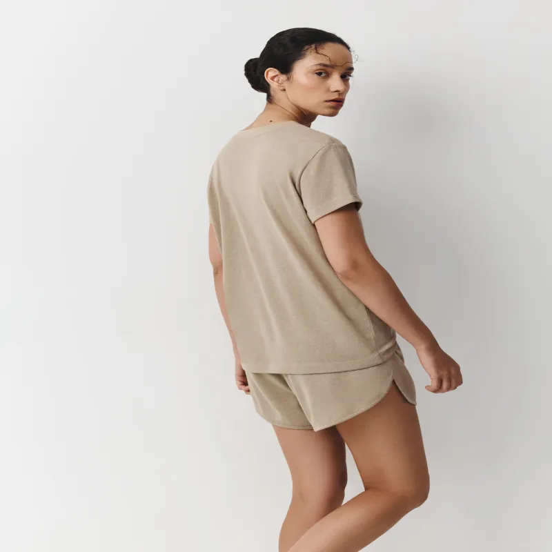 Футболка женская, бежевая, Hannah, image-8