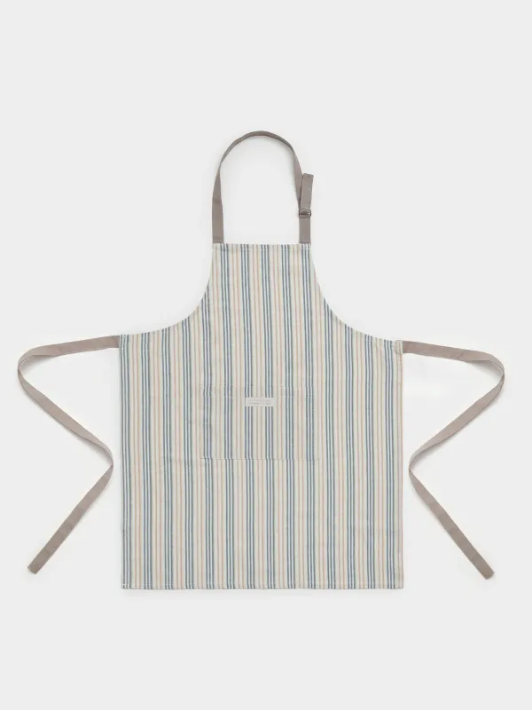 Фартук, 65х85 см, хлопок, молочный, Полосы, Stripes kitchen, image-0