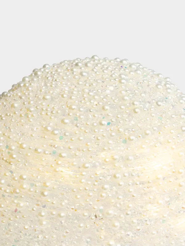 Статуэтка с подсветкой, 15 см, вращающаяся, Шар, Bubbles ball, image-1