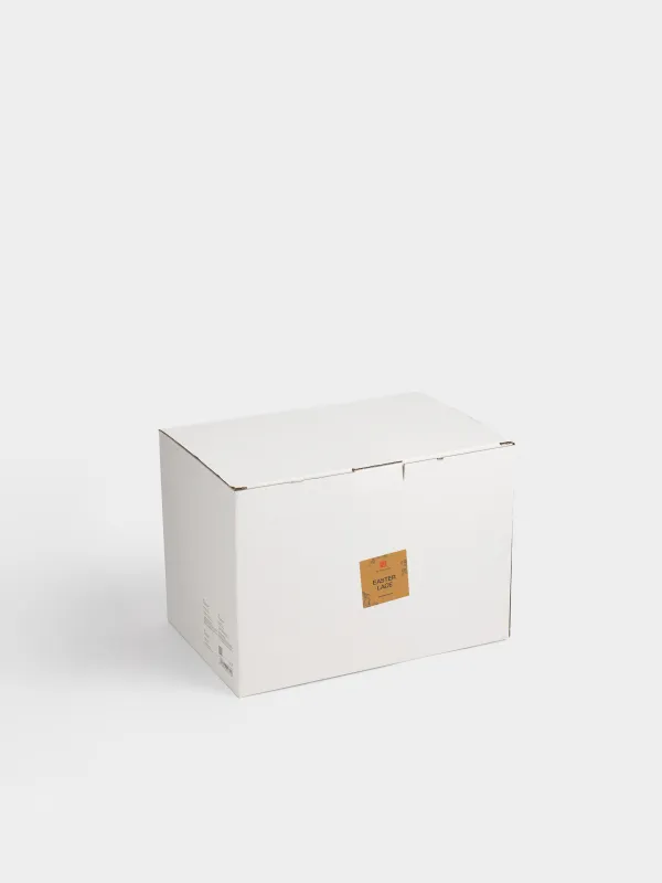 Конфетница, 26х18 см, полирезин, бежевая, Кролик, Easter lace, image-5