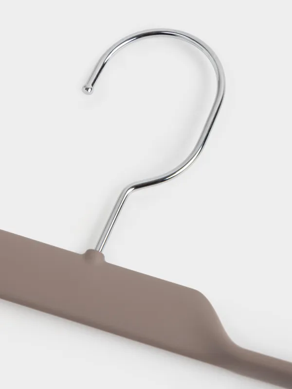 Вешалка для брюк/юбок, 36 см, с зажимами, пластик, мокко, Good house, image-3