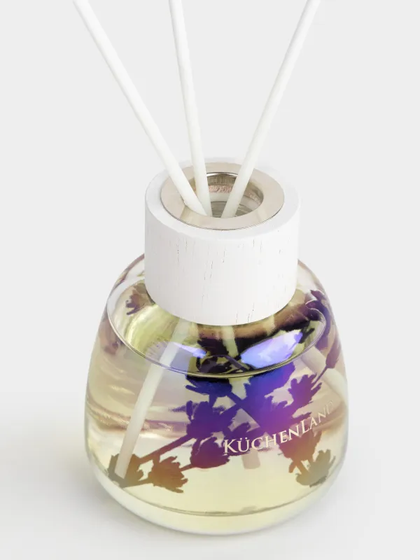 Ароматический диффузор, 100 мл, зелено-фиолетовый, Chamomile & lavender, Glorio, image-1