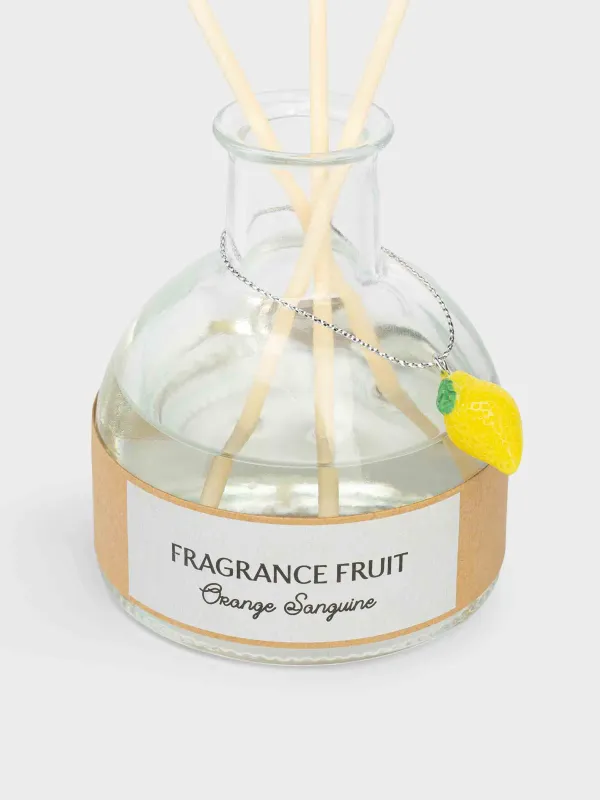 Ароматический диффузор, 80 мл, с подвеской, Лимон, Fragrance fruit, image-1