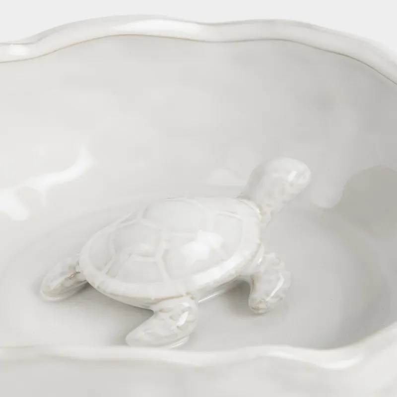 Салатник, с декором, 16х6 см, Черепаха внутри, Grand turtle, image-4