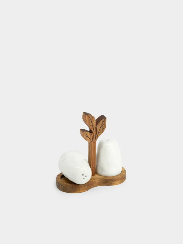 Набор для соли и перца, на подставке, Noble tree, image-3