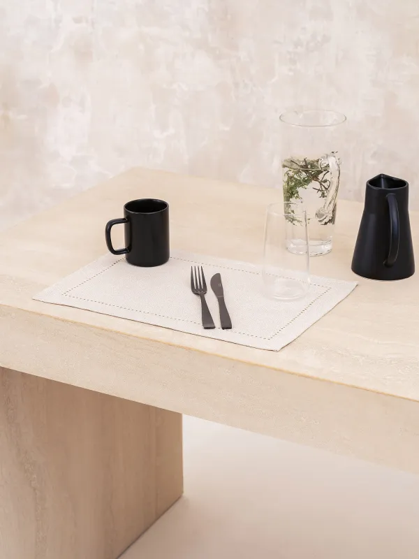 Салфетка под приборы, 30х45 см, Hemstitch, image-1