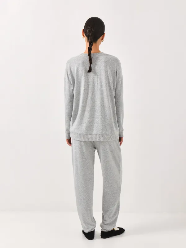 Костюм женский с брюками, серый, Bertha, image-6