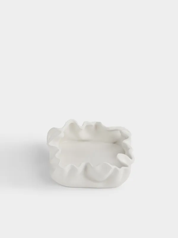 Блюдо декоративное, 17 см, Мятый эффект, Crumple, image-1