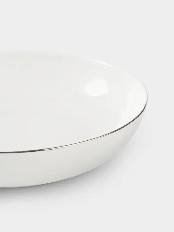 Сервиз обеденный, 6 перс, 18 пр, фарфор F, белый, Ideal silver, image-7