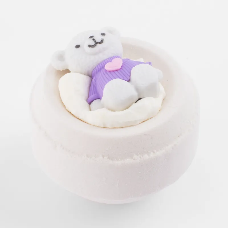 Бомбочка для ванны, 130 гр, с игрушкой, в ассортименте, банан и ваниль, Мишка, Bear, image-2