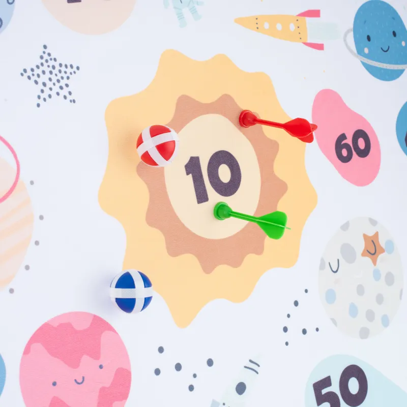 Набор игровой, 73 см, 22 пр, полиэстер/пластик, Дартс на липучках, Game, image-6