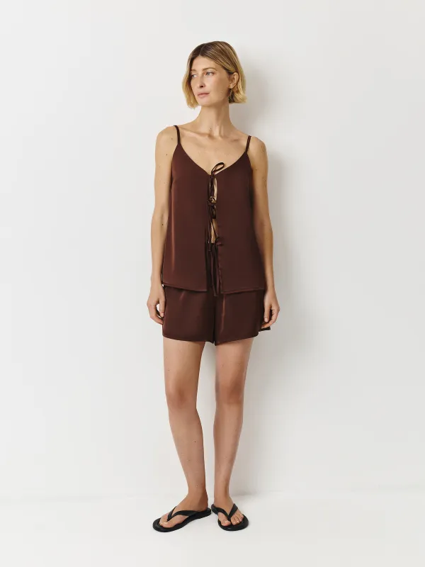 Топ домашний, коричневый, Derin, image-2