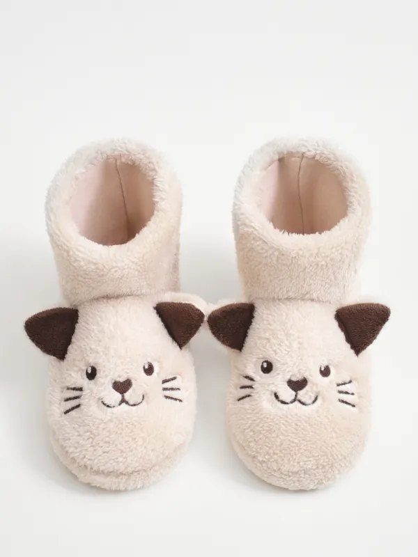 Тапочки детские, Funny cat, image-2