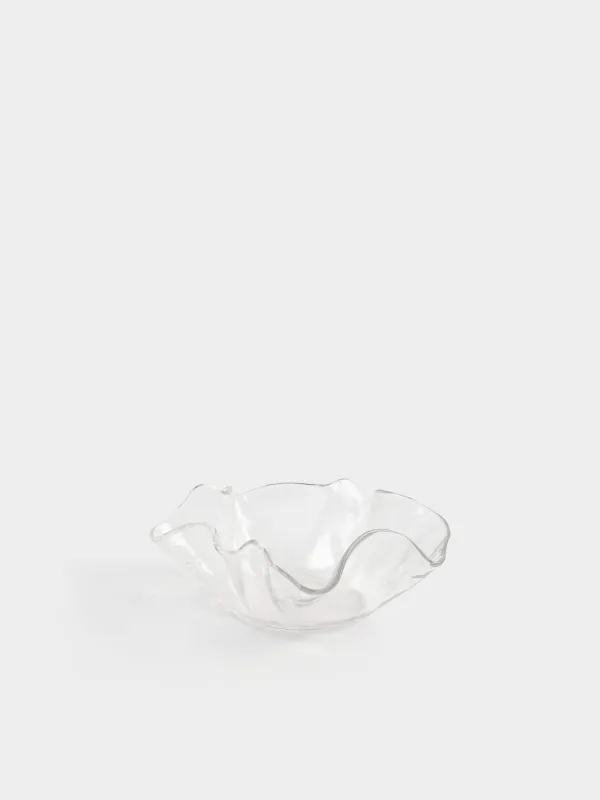 Салатник, 20х9 см, Волнистые края, Clear wave, image-0